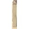 Ekena Millwork Traditional Arts & Crafts Rough Sawn Outlooker, Douglas Fir, 6"W x 28"D x 34"H OUT06X28X34TRA03RDF - alternate 2